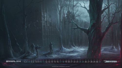 Календарь Survarium на декабрь 2016